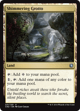 Shimmering Grotto (Conspiracy: Take the Crown) Near Mint - Nick Nack's Full Frontal Attack