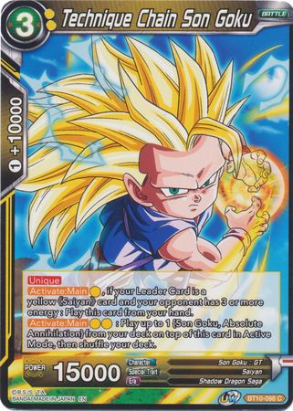 Cadena Técnica Son Goku [BT10-098] 