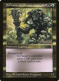 Sol'kanar the Swamp King (Gran tamaño) [Cartas de gran tamaño] 