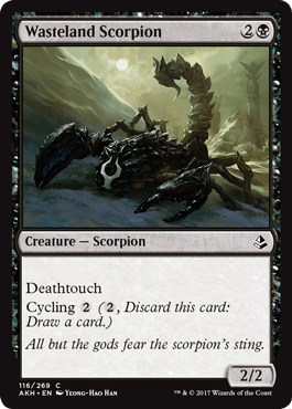 Wasteland Scorpion (Amonkhet) Near Mint