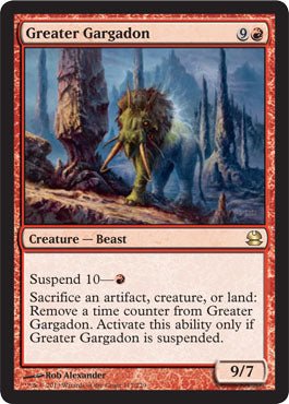 Greater Gargadon (Modern Masters) Near Mint - Nick Nack's Full Frontal Attack