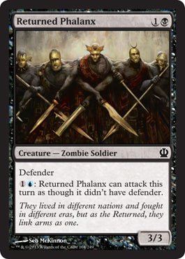 Returned Phalanx (Theros) Near Mint - Nick Nack's Full Frontal Attack