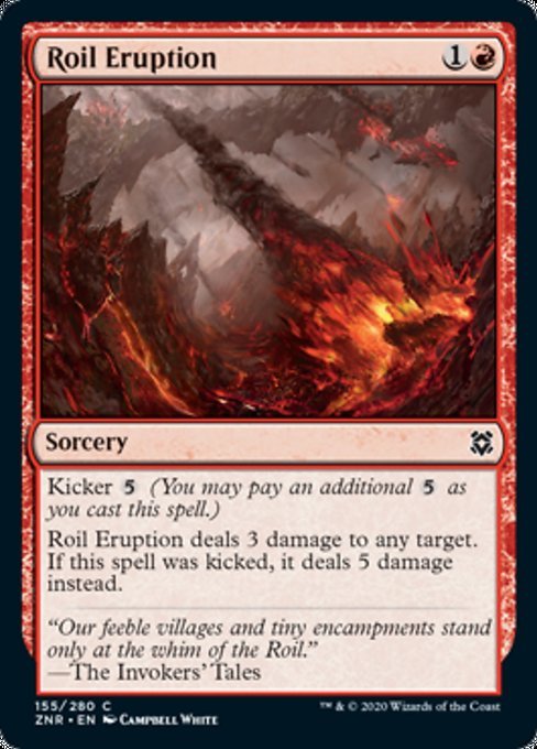 Roil Eruption (Zendikar Rising) Near Mint - Nick Nack's Full Frontal Attack