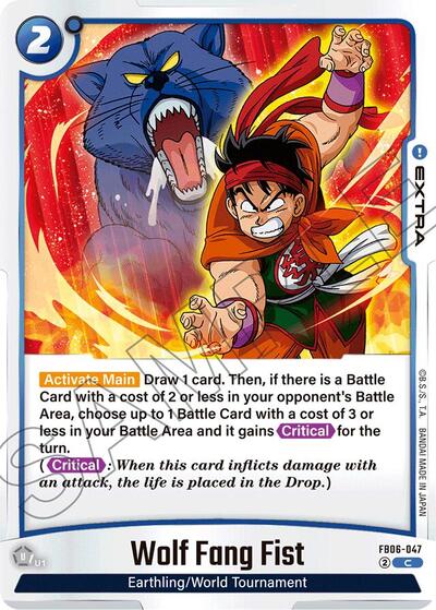 Wolf Fang Fist (Rivals Clash) Near Mint - Nick Nack's Full Frontal Attack