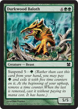 Durkwood Baloth (Modern Masters) Near Mint - Nick Nack's Full Frontal Attack