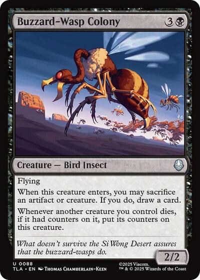 Buzzard - Wasp Colony (Avatar: The Last Airbender) Near Mint - Nick Nack's Full Frontal Attack