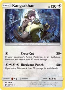 Kangaskhan - 99/149 (SM Base Set) (Deck Exclusives) Near Mint - Nick Nack's Full Frontal Attack