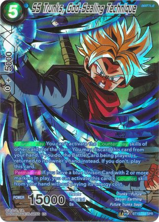 SS Trunks, técnica de sellado de Dios (SPR) [BT10-044] 