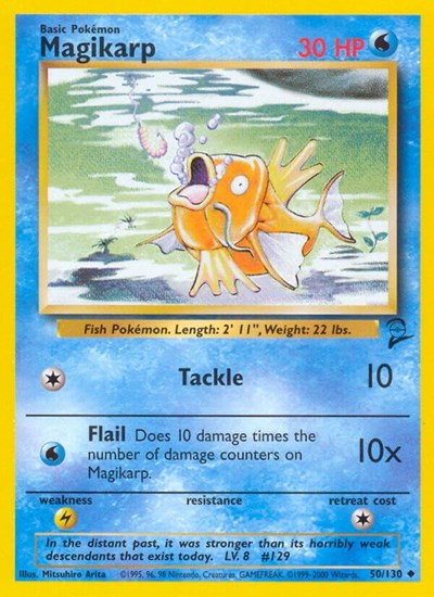 Magikarp (Base Set 2) Heavy Play