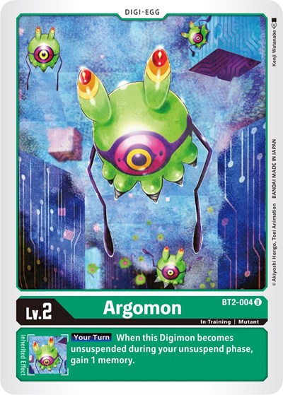 Argomon BT2-004 (Release Special Booster) Near Mint