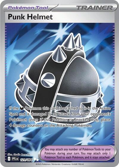 Punk Helmet - 121 (ME02: Phantasmal Flames) Near Mint Holofoil