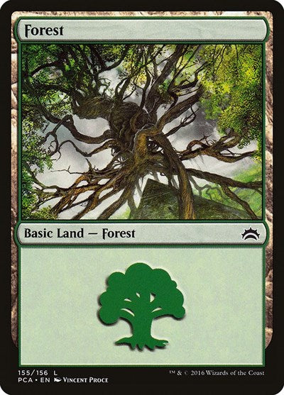 Forest (155) (Planechase Anthology) Near Mint