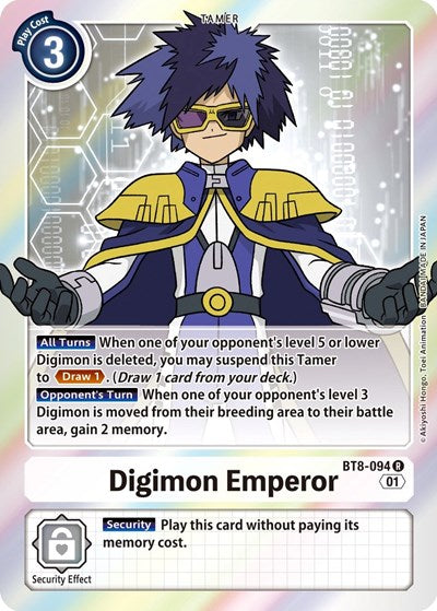 Digimon Emperor (New Awakening) Near Mint Foil