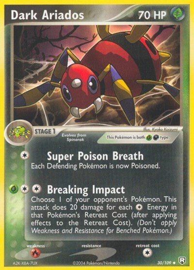 Dark Ariados (Team Rocket Returns) Heavy Play - Nick Nack's Full Frontal Attack