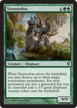 Terastodon (Conspiracy) Near Mint - Nick Nack's Full Frontal Attack