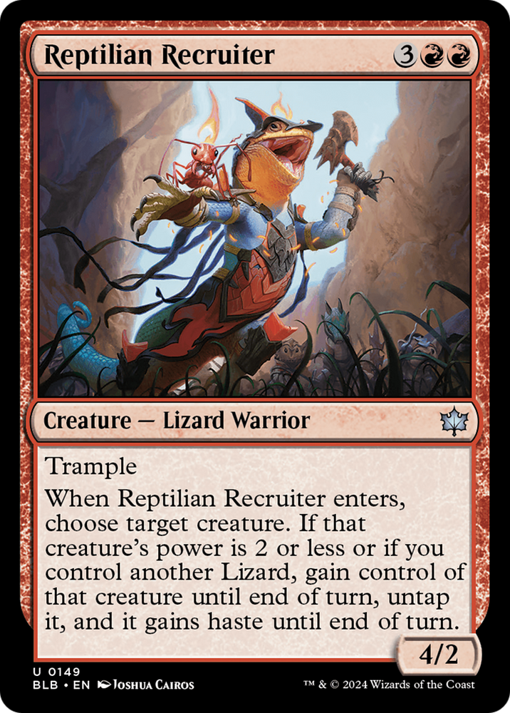 Reptilian Recruiter [Bloomburrow]