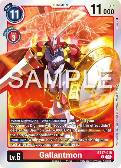 Gallantmon (Secret Crisis) Near Mint