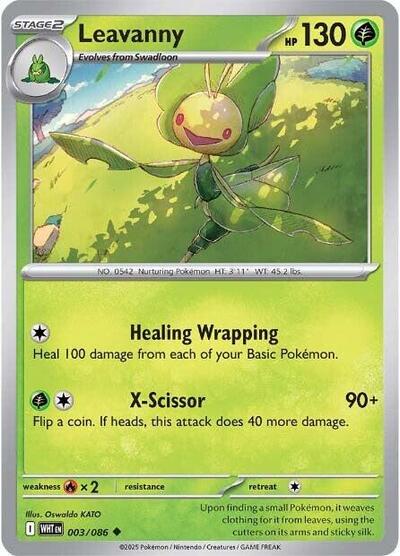 Leavanny (SV: White Flare) Near Mint - Nick Nack's Full Frontal Attack