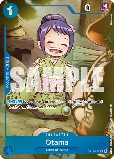 Otama (Premium Card Collection -Best Selection Vol. 6-) (One Piece Promotion Cards) Near Mint Foil