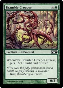 Bramble Creeper (Magic 2010 Core Set) Near Mint - Nick Nack's Full Frontal Attack