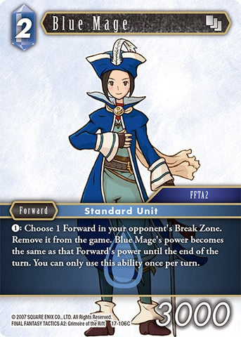 Blue Mage [Rebellion's Call]