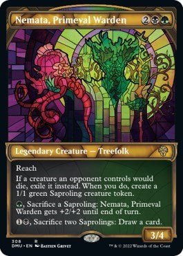 Nemata, Primeval Warden (Showcase) (Dominaria United) Near Mint Foil - Nick Nack's Full Frontal Attack