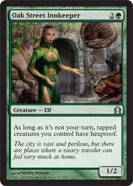 Oak Street Innkeeper (Return to Ravnica) Near Mint - Nick Nack's Full Frontal Attack
