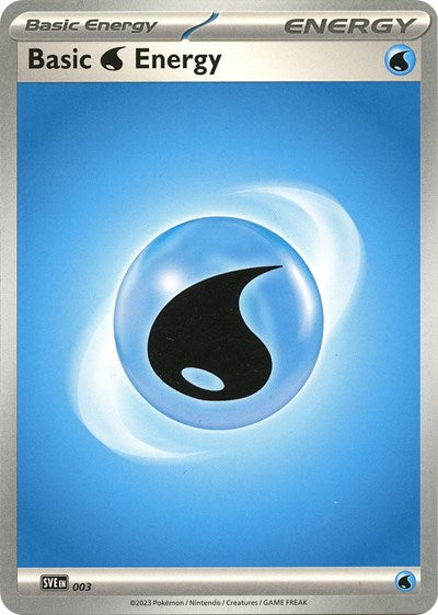 Basic Water Energy (Scarlet and Violet: Base Set) Near Mint