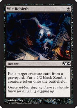 Vile Rebirth (Magic 2014 Core Set) Near Mint - Nick Nack's Full Frontal Attack
