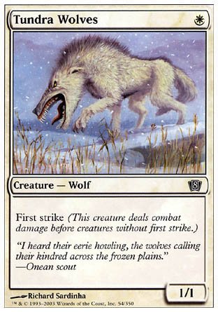 Tundra Wolves (8th Edition) Near Mint - Nick Nack's Full Frontal Attack