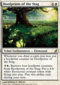 Hoofprints of the Stag (Lorwyn) Medium Play - Nick Nack's Full Frontal Attack