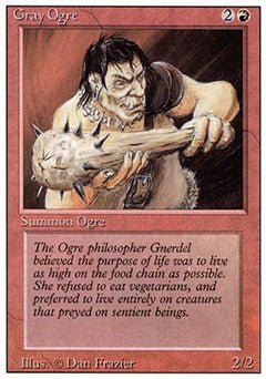 Gray Ogre (Revised) Near Mint - Nick Nack's Full Frontal Attack