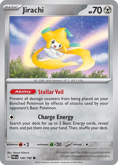 Jirachi (Scarlet and Violet: Paradox Rift) Near Mint