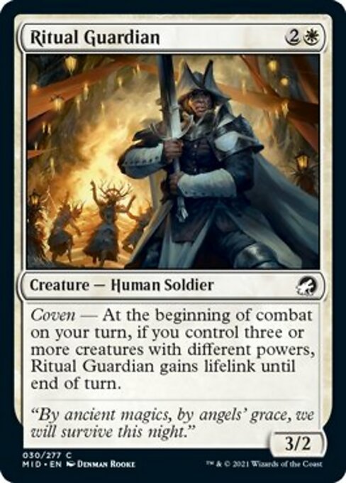 Ritual Guardian (Innistrad: Midnight Hunt) Near Mint - Nick Nack's Full Frontal Attack