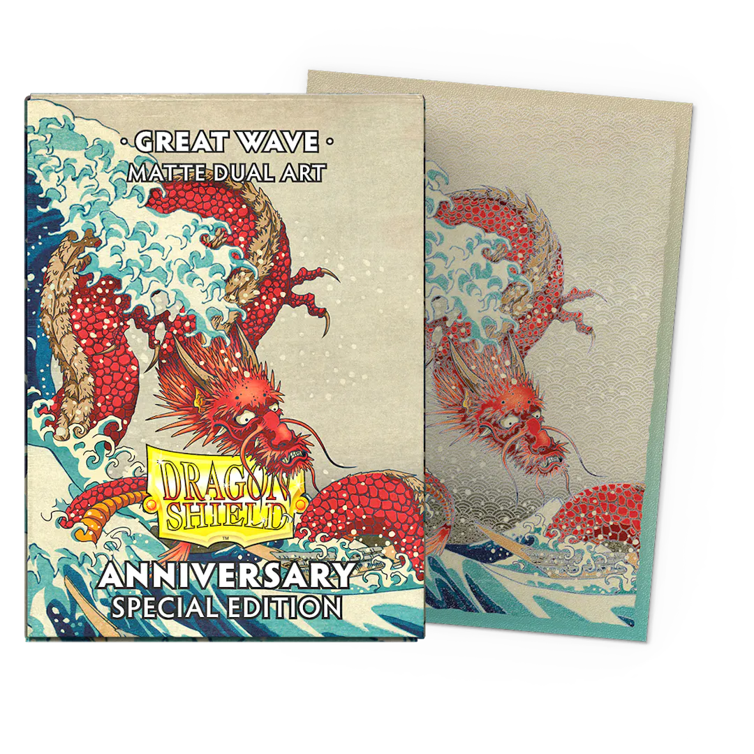 Great Wave - Matte Dual Art SLeeves - Standard Size - Nick Nack's Full Frontal Attack