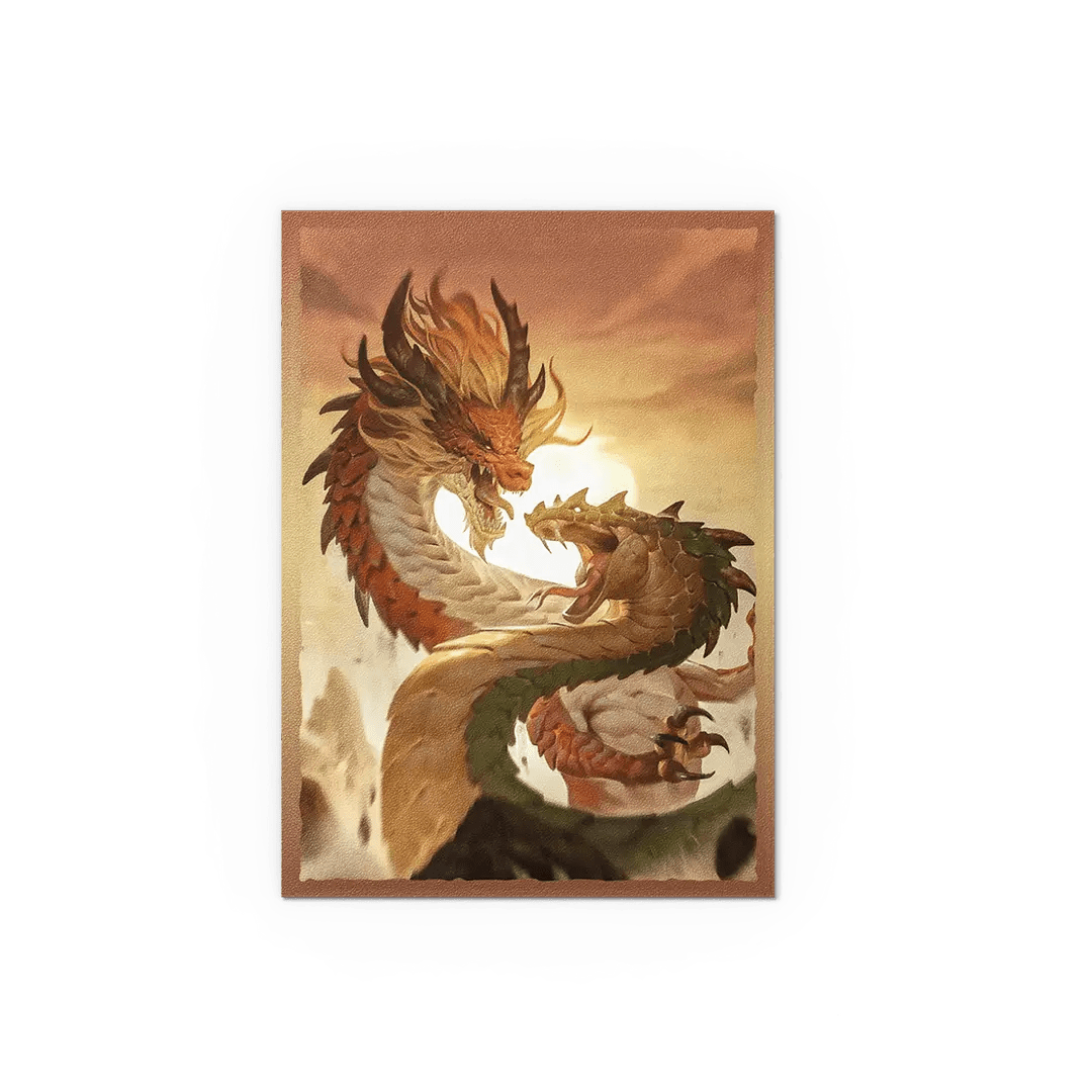Dragon Shield: Wood Snake 2025 - Matte Dual Art Sleeves - Standard Size - Nick Nack's Full Frontal Attack