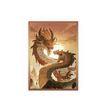 Dragon Shield: Wood Snake 2025 - Matte Dual Art Sleeves - Standard Size - Nick Nack's Full Frontal Attack