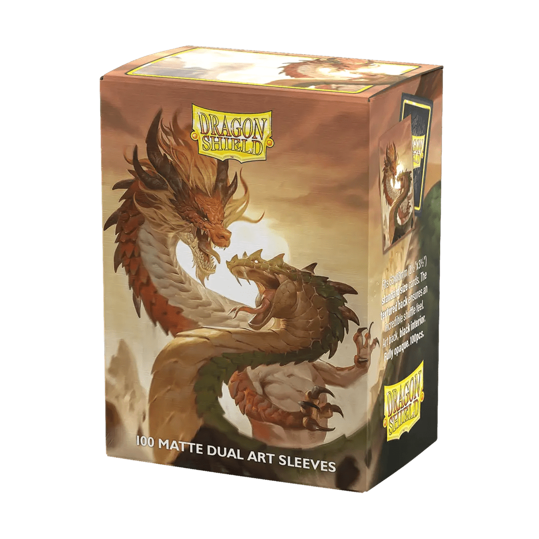 Dragon Shield: Wood Snake 2025 - Matte Dual Art Sleeves - Standard Size - Nick Nack's Full Frontal Attack