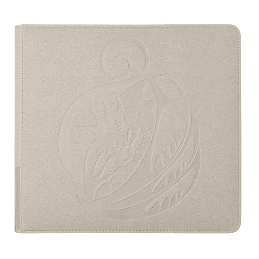 Card Codex Zipster Binder - XL - Ashen White - Nick Nack's Full Frontal Attack