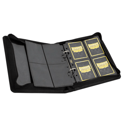 Card Codex Zipster Binder - Small - Black - Nick Nack's Full Frontal Attack