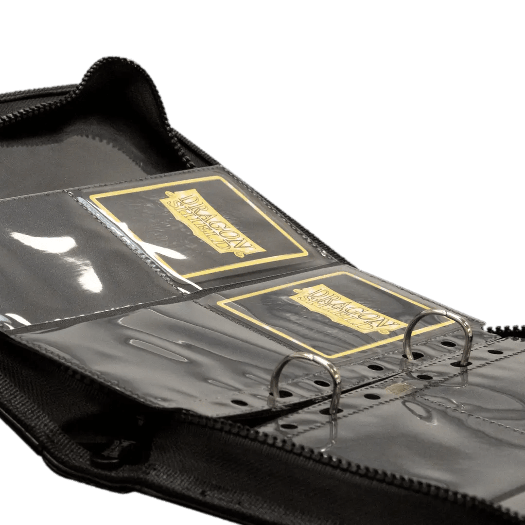 Card Codex Zipster Binder - Small - Black - Nick Nack's Full Frontal Attack