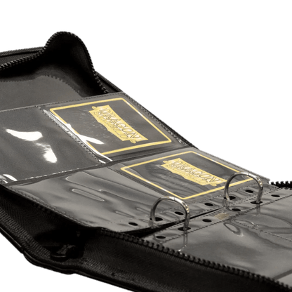 Card Codex Zipster Binder - Small - Black - Nick Nack's Full Frontal Attack