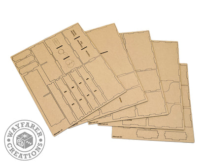 Aftermath Board Game Organizer Insert