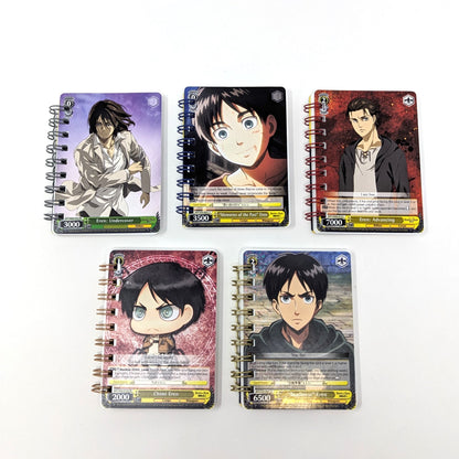 Attack on Titan Trading Card Notebook