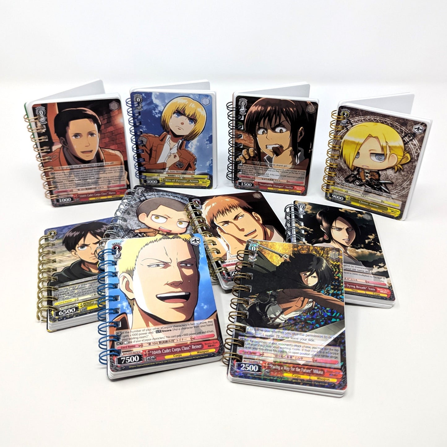 Attack on Titan Trading Card Notebook