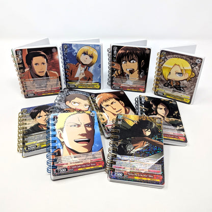 Attack on Titan Trading Card Notebook