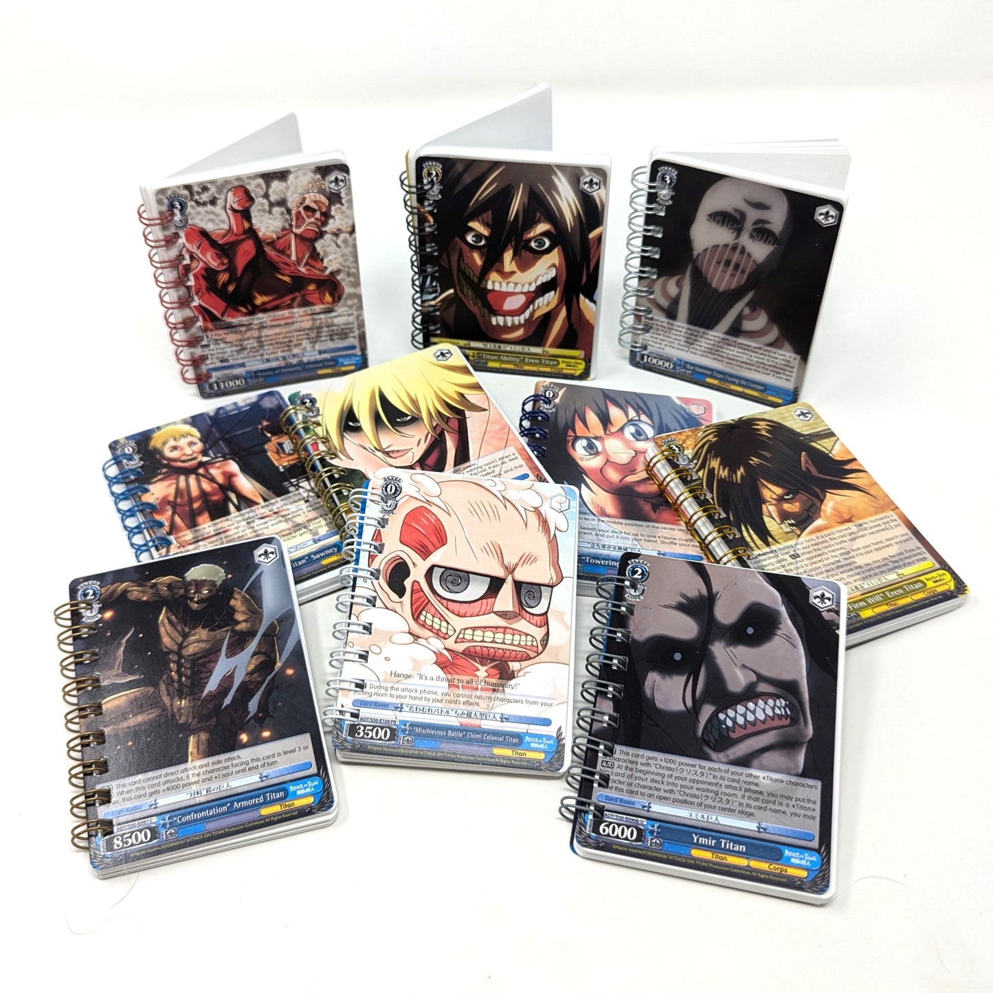 Attack on Titan Trading Card Notebook