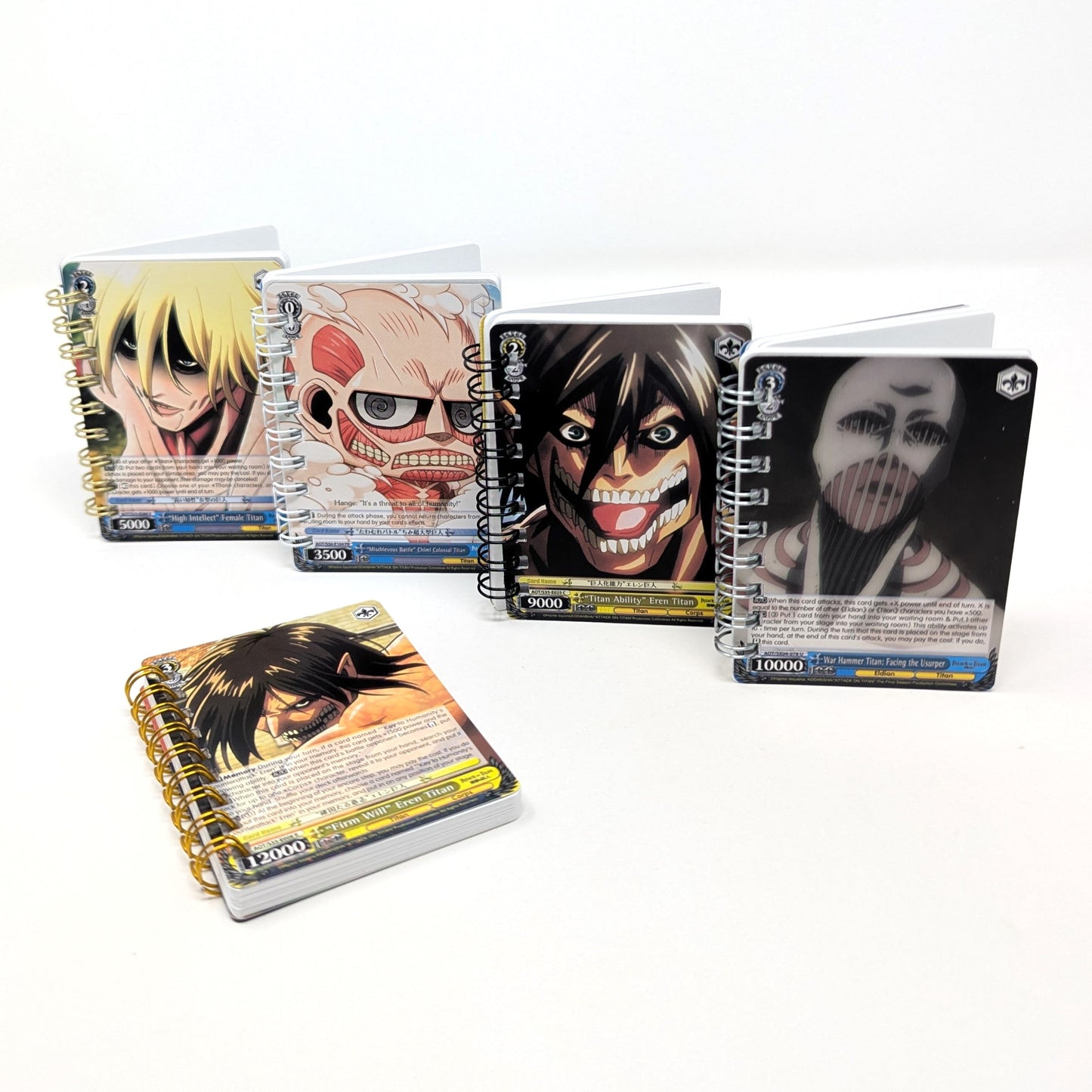 Attack on Titan Trading Card Notebook