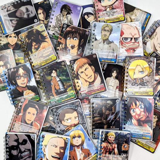 Attack on Titan Trading Card Notebook