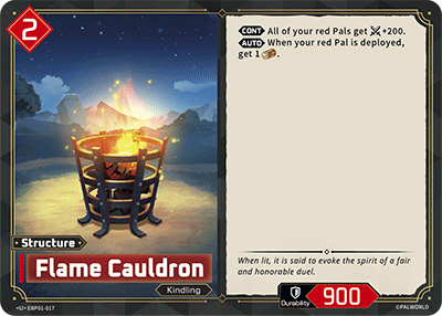 Flame Cauldron [EBP01-017] (Dawn of Palpagos - U)